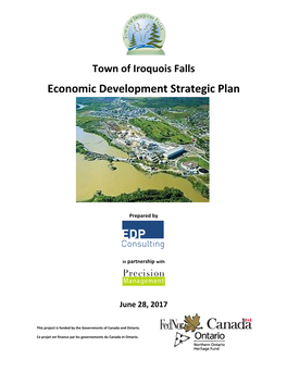 2017 Iroquois Falls Economic Development Strategic Plan