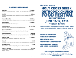 Holy Cross Greek Food Festival