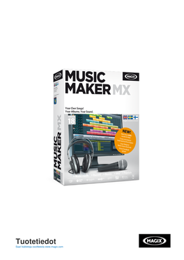 MAGIX Music Maker MX Saat Lisätietoja Osoitteesta