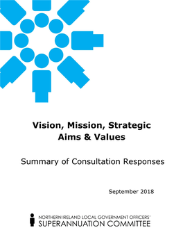 Vision, Mission, Strategic Aims & Values