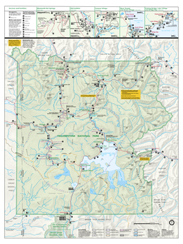 PDF Format Map of Yellowstone National Park