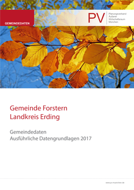 Gemeinde Forstern Landkreis Erding