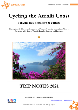 Cycling the Amalfi Coast