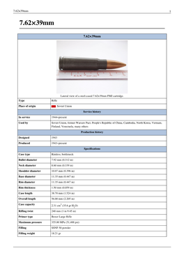 7.62×39Mm 1 7.62×39Mm