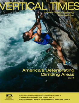 America's Deteriorating Climbing Areas