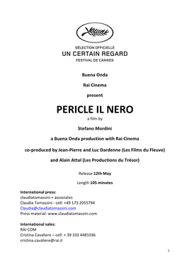 PERICLE IL NERO a Film By