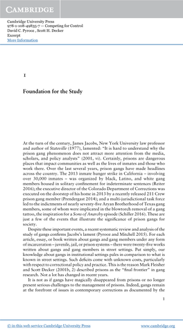 Foundation for the Study