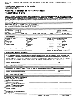 National Register of Historic Places Continuation Sheet