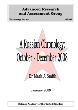 A Russian Chronology