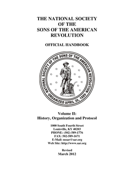 SAR Handbook Volume 2