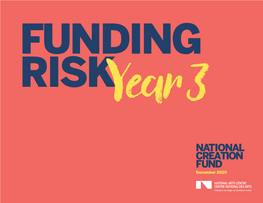 NATIONAL CREATION FUND December 2020