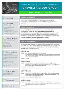 Grevillea Study Group