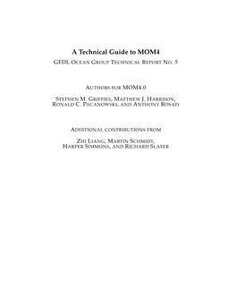 A Technical Guide to MOM4