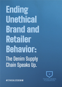 The Denim Supply Chain Speaks Up