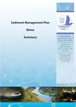 Sediment Management Plan Rhine Summary