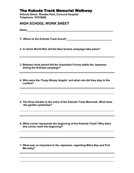 High School Questionaire [Pdf]