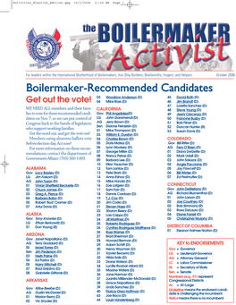 Boilermaker-Recommended Candidates
