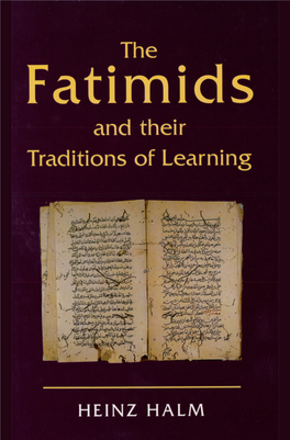 Fatimids and Their Traditions of Learning