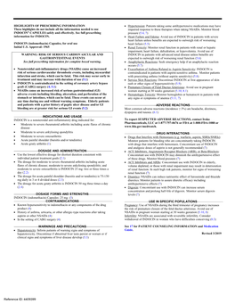 Highlights of Prescribing Information