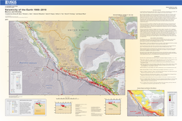 Seismicity of the Earth 1900–2010 TECTONIC SUMMARY Located Atop Three of the Large Tectonic Plates, Mexico Is One of the World's Most Seismologically Active Regions