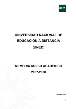 Memoria Anual Curso 2007-08