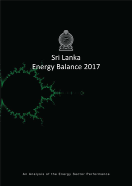 Energy Balance 2017 Sri Lanka