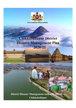 Chikkaballapur District Disaster Management Plan 2020-21