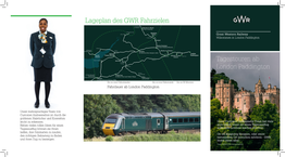 Tagestouren Ab London Paddington Lageplan Des GWR Fahrzielen