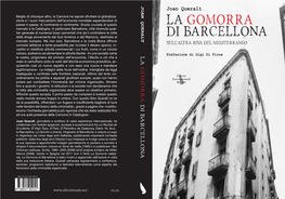 La Gomorra Di Barcellona È Stato Rivisto E Aggiornato Dall’Autore in Vista Della Sua Traduzione Italiana