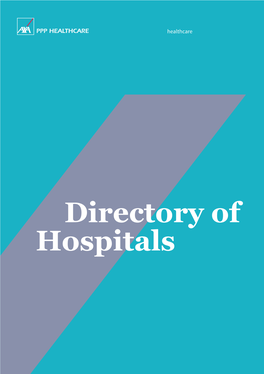 Directory of Hospitals