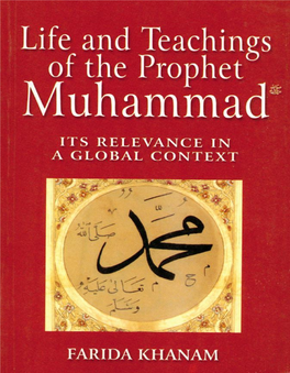 Life and Teachings of the Prophet Muhammad