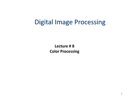 Digital Image Processing