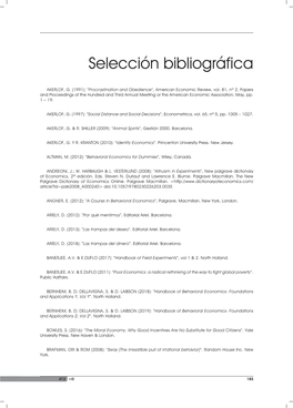 Selección Bibliográfica