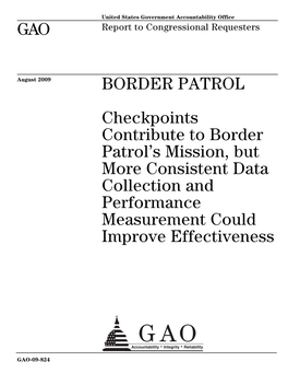 GAO-09-824 Border Patrol