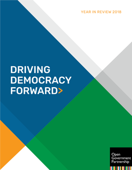 DRIVING DEMOCRACY FORWARD>