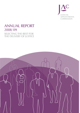 Judicial Appointments Commission Annual Report and Accounts 2008