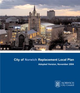 City of Norwich Replacement Local Plan 2014