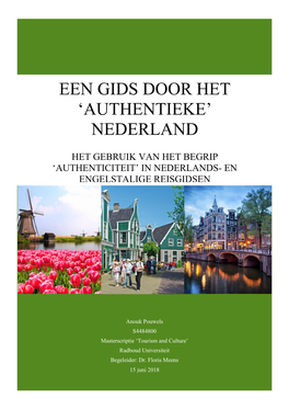 Een Gids Door Het 'Authentieke'