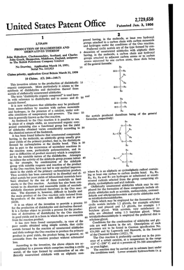 United States Patent Office Patented Jan