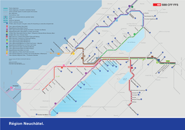 Plan De Réseau Régional CFF Région Neuchâtel