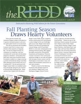 Fall Planting Season Draws Hearty Volunteers