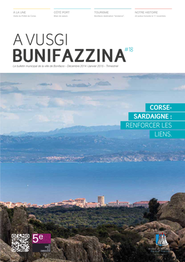 BUNIFAZZINA#18 Le Bulletin Municipal De La Ville De Bonifacio - Décembre 2014 /Janvier 2015 - Trimestriel