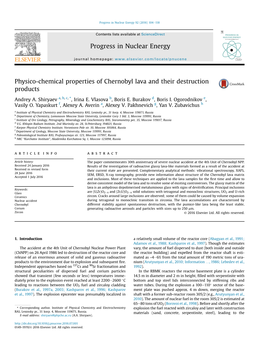 Progress in Nuclear Energy 92 (2016) 104E118