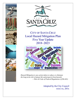 Local Hazard Mitigation Plan Five Year Update 2018–2023