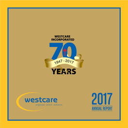 Westcare 2017 Annual Report