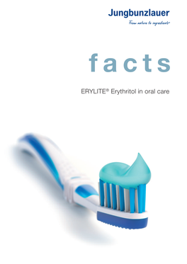 ERYLITE® Erythritol in Oral Care Published