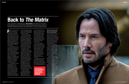 The Matrix There’S Always Been an Otherwordly Aura to Keanu Reeves, Writes Harold Von Kursk