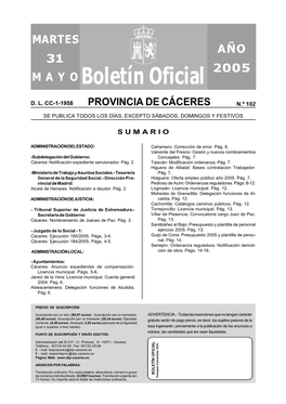 Boletín Oficial