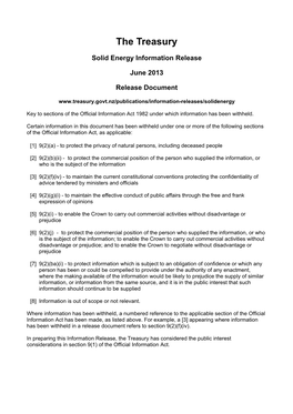 Review of Monitoring of Solid Energy Limited by Deloitte