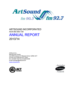Annual Report 2013/14